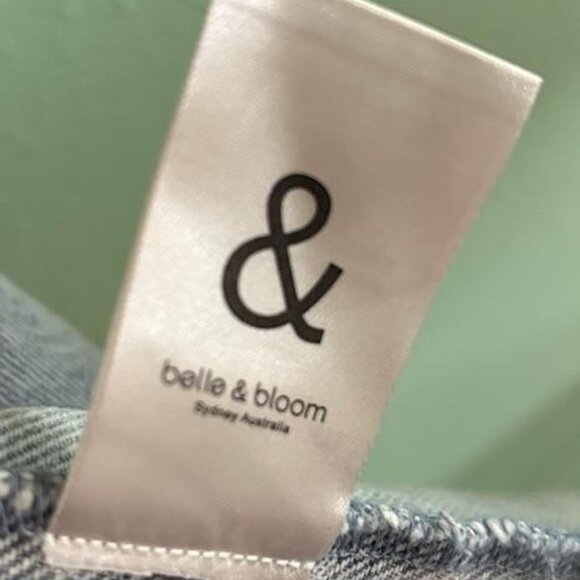 Belle & Bloom Denim Trench Coat - Picture 4 of 8